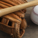 baseball glove bat